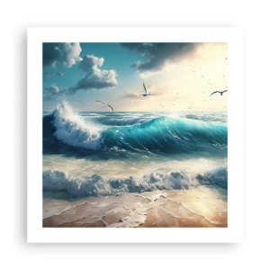 Póster - La brisa solo para ti - 50x50 cm