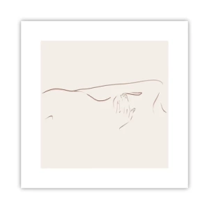 Póster - La forma del deseo - 30x30 cm