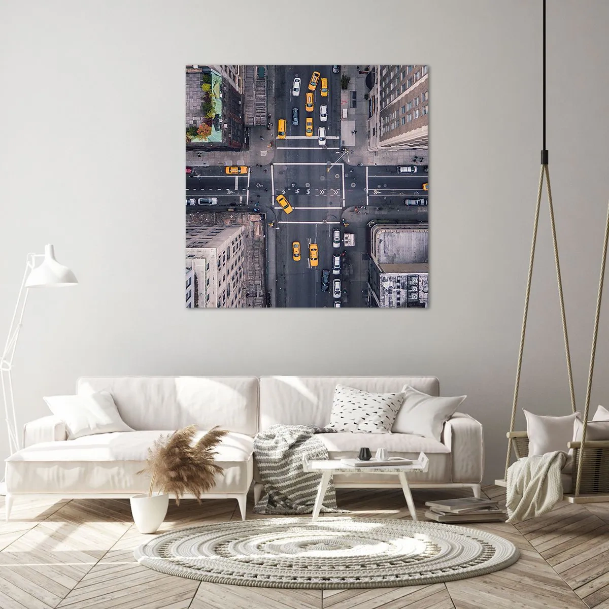 Cuadro sobre lienzo - Impresión de Imagen - Una simple elección - 60x60 cm