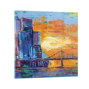 Cuadro sobre vidrio - Impresiones sobre Vidrio - Cultura y naturaleza - 60x60 cm