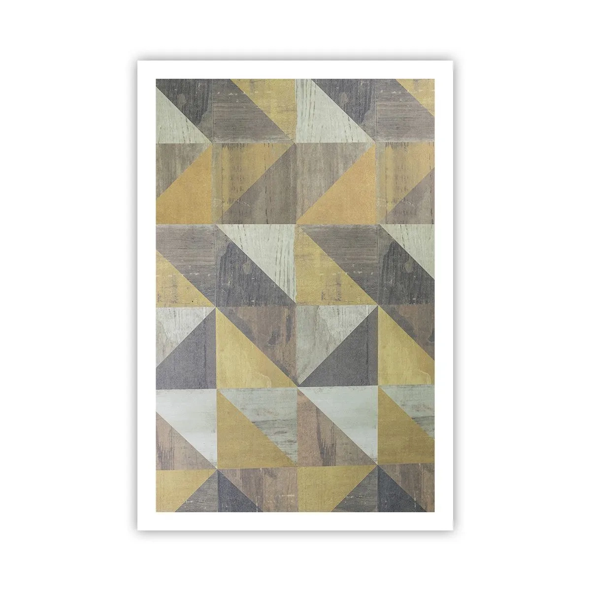 Póster - El arte de los triángulos - 61x91 cm