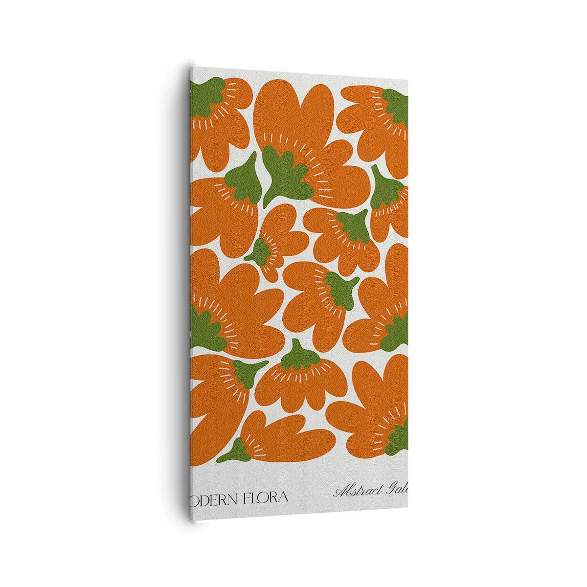 Cuadro sobre lienzo - Impresión de Imagen - La vida de las flores - 65x120 cm