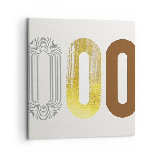 Cuadro sobre lienzo - Impresión de Imagen - ¡Ooo! - 60x60 cm
