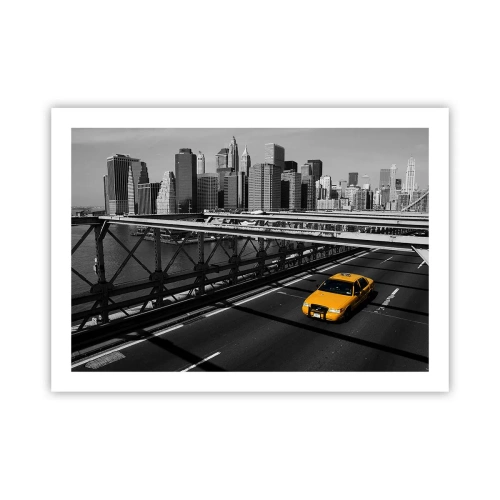 Póster - El color de la gran ciudad - 70x50 cm