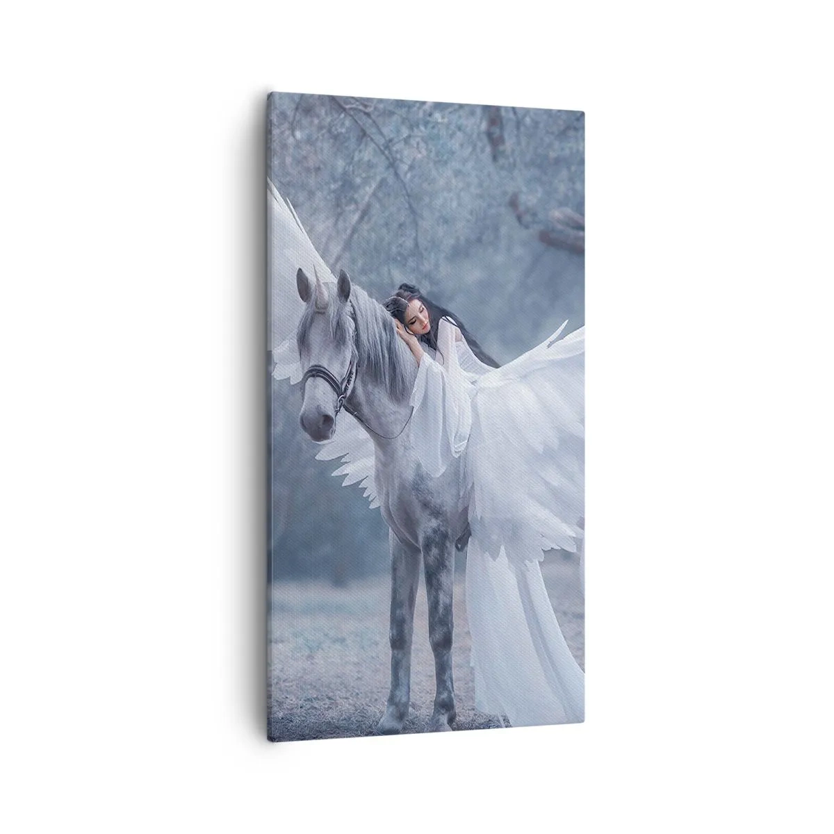 Cuadro sobre lienzo - Impresión de Imagen - Un momento de inspiración - 55x100 cm