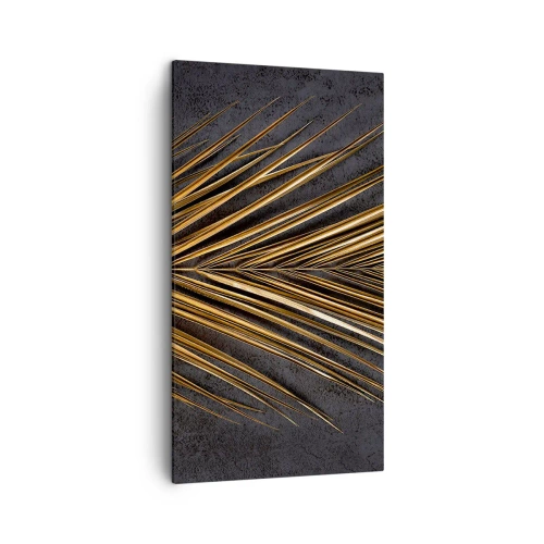 Cuadro sobre lienzo - Impresión de Imagen - El oro de los trópicos - 45x80 cm