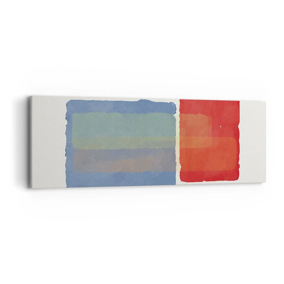 Cuadro sobre lienzo - Impresión de Imagen - Espíritu y alma de la geometría - 90x30 cm