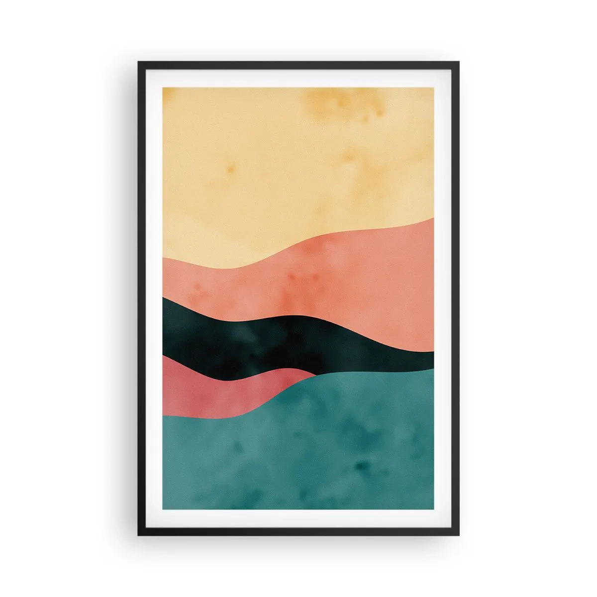 Póster en marco negro - Discordia compatible - 61x91 cm