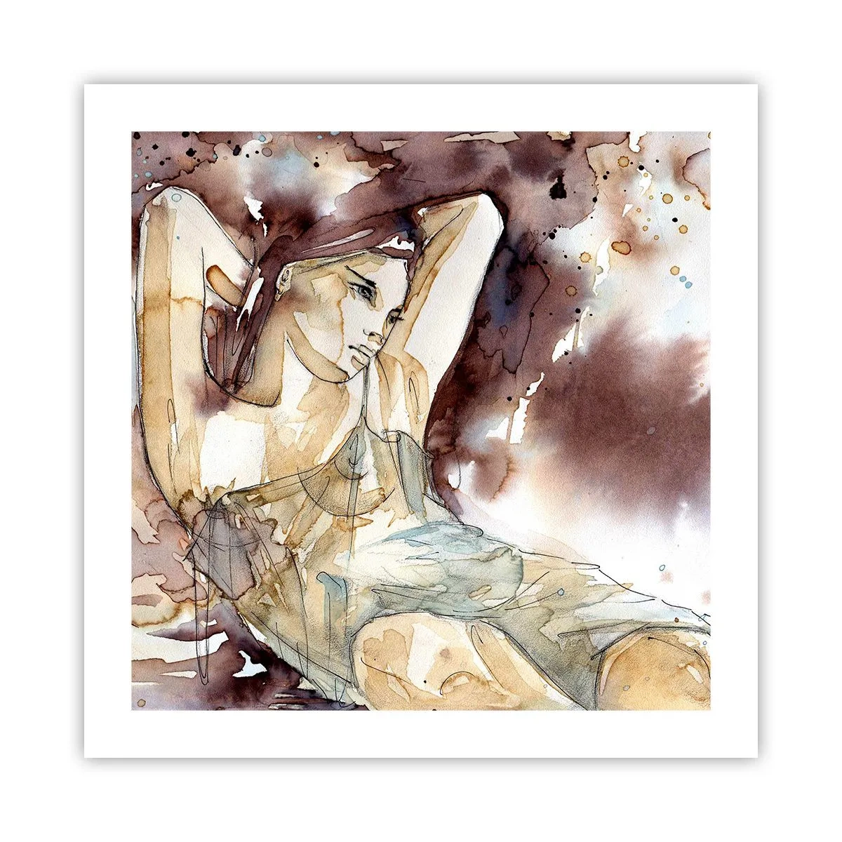 Póster - En un estado de ánimo armónico - 50x50 cm