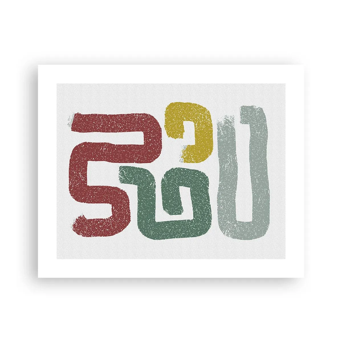 Póster - En un idioma desconocido - 50x40 cm