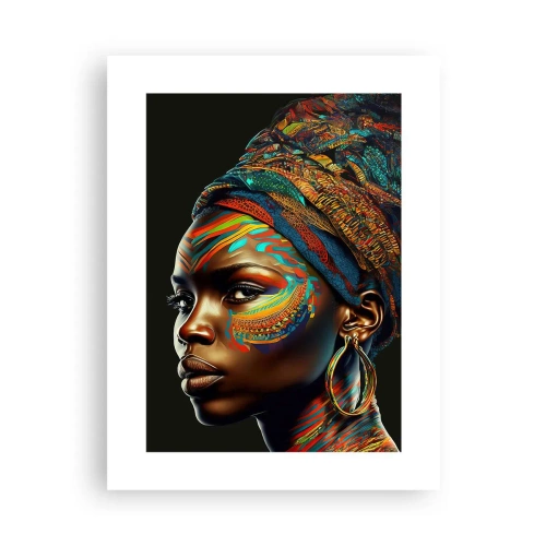 Póster - Reina africana - 30x40 cm