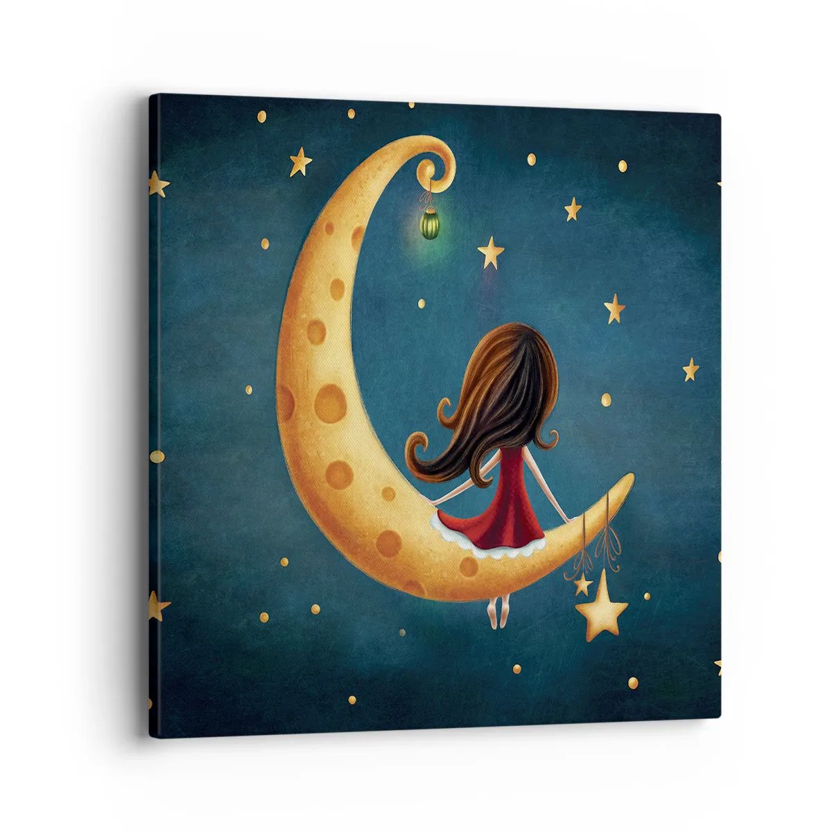 Cuadro sobre lienzo - Impresión de Imagen - Érase una vez... - 40x40 cm