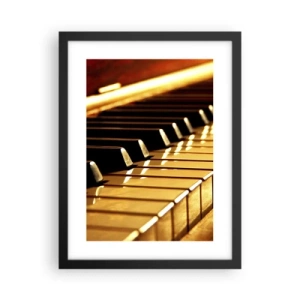 Póster en marco negro - Posibilidades ilimitadas - 30x40 cm