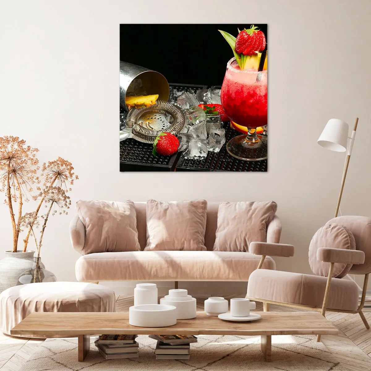 Cuadro sobre lienzo - Impresión de Imagen - Conjurar el sabor - 40x40 cm