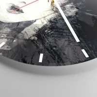 Esfera sin numeración, con rayas