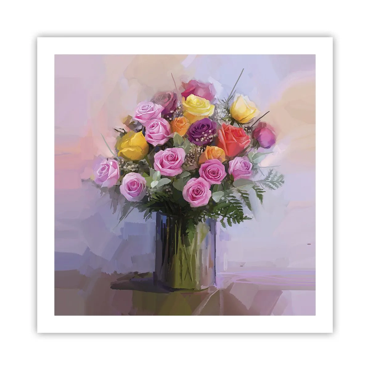 Póster - Belleza inmortalizada - 60x60 cm