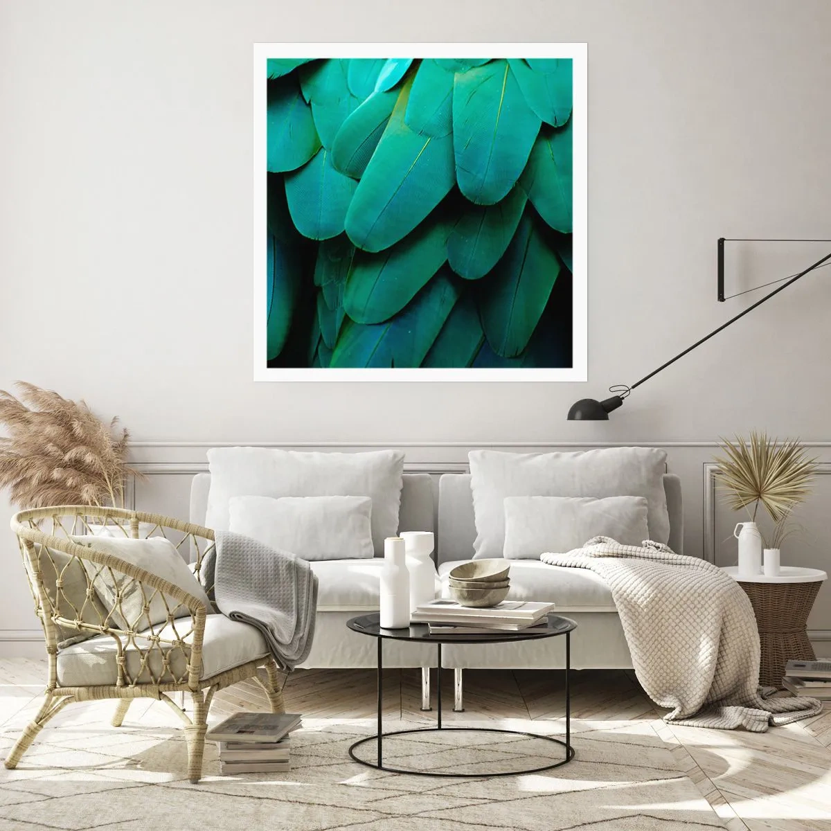 Póster - La precisión de la naturaleza  - 30x30 cm