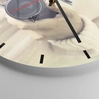 Esfera sin numeración, con rayas