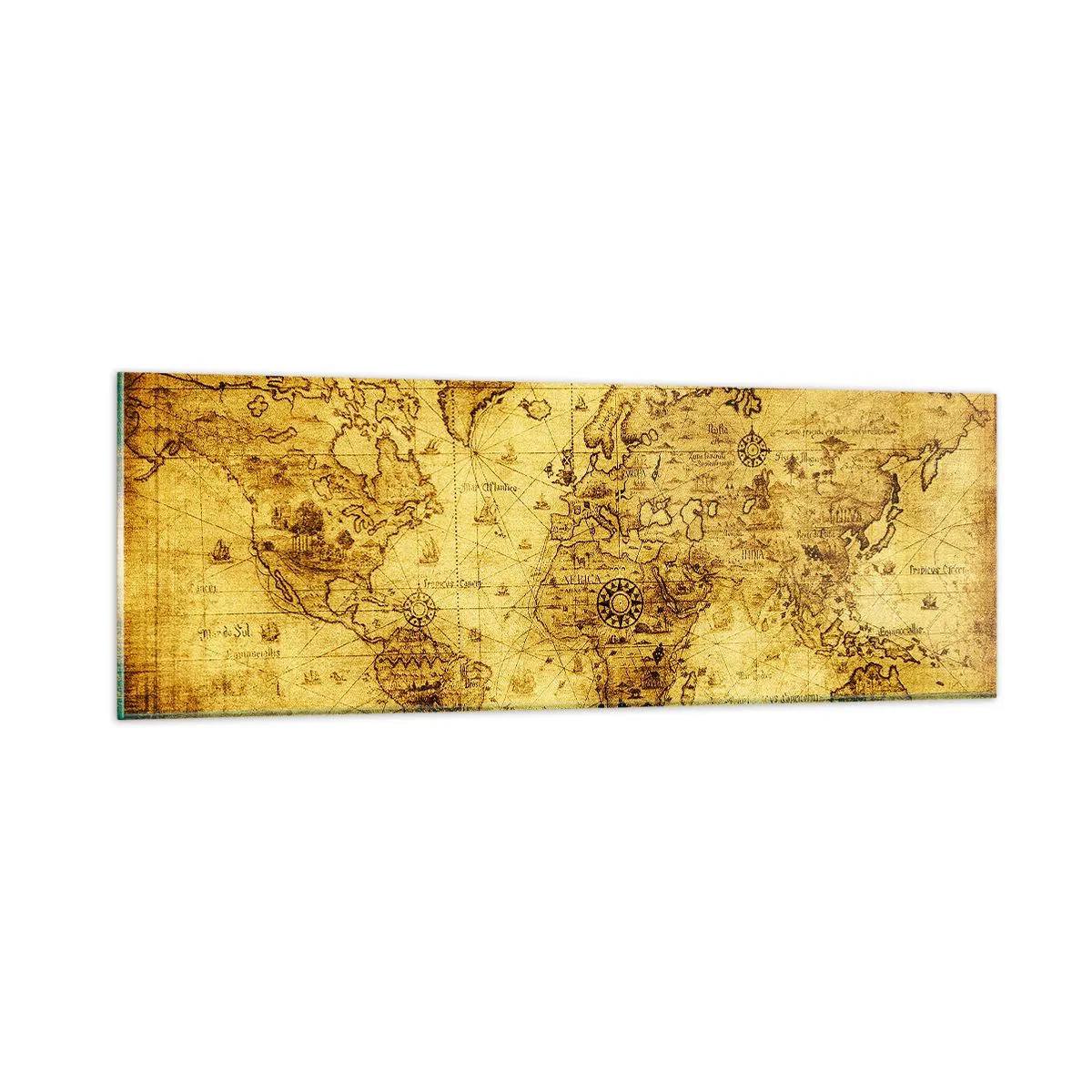 Cuadro sobre vidrio - Impresiones sobre Vidrio - Extraño es este mundo - 90x30 cm