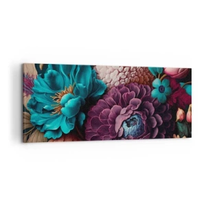 Cuadro sobre lienzo - Impresión de Imagen - Naturaleza en abundancia - 100x40 cm