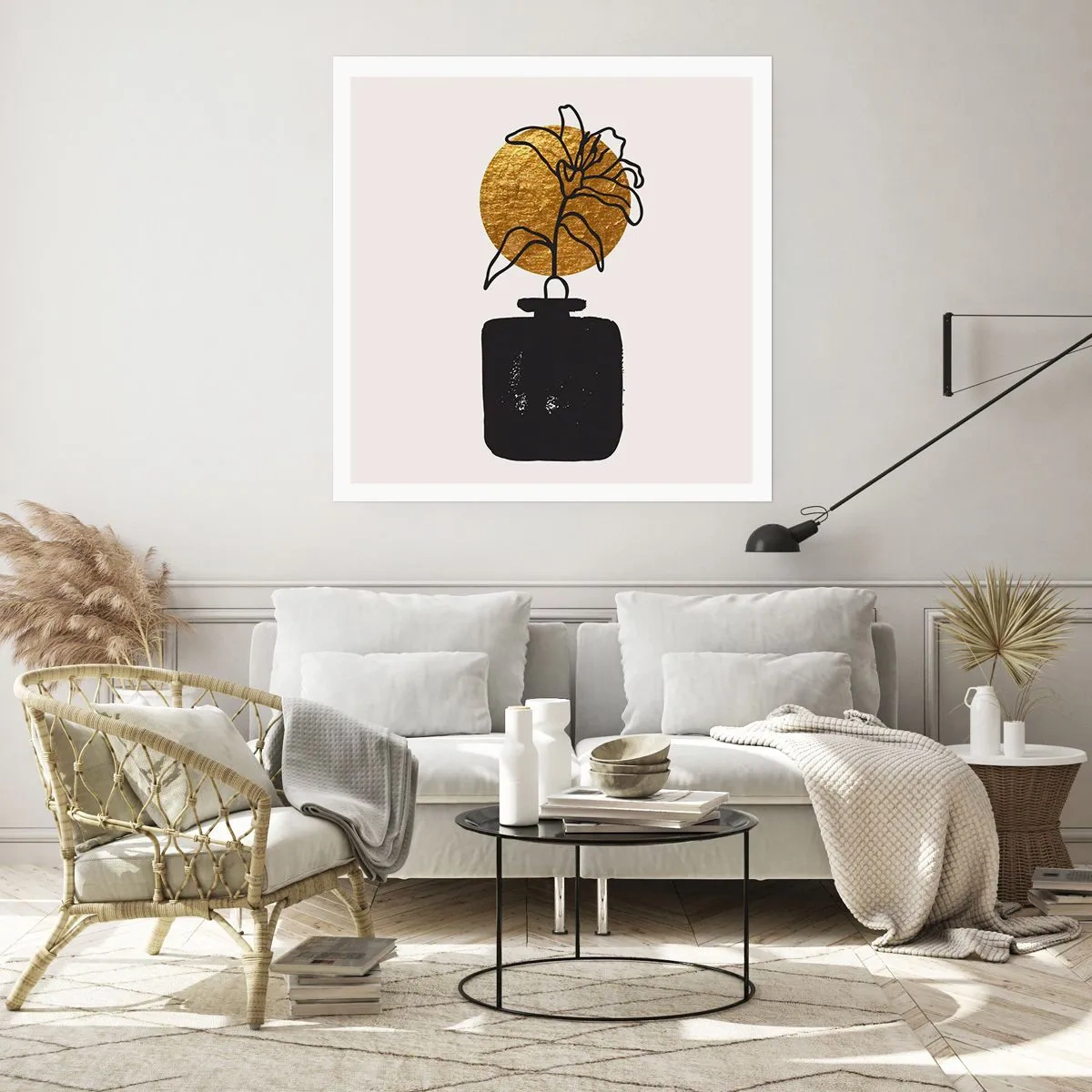 Póster - Belleza en equilibrio - 40x40 cm