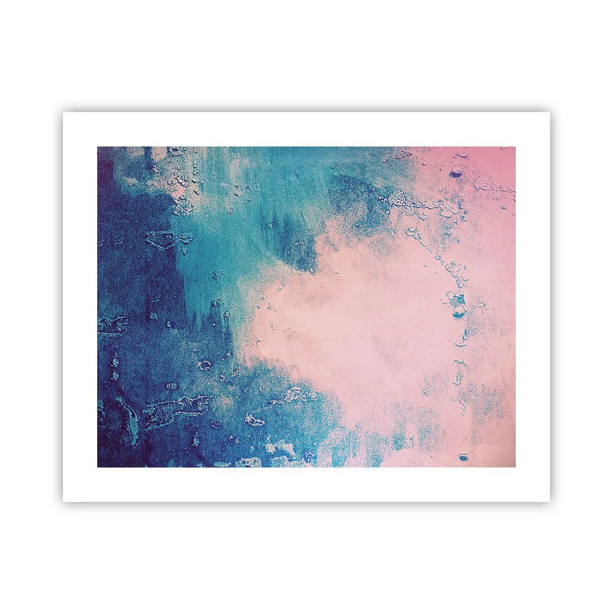 Póster - Abrazo azul - 50x40 cm