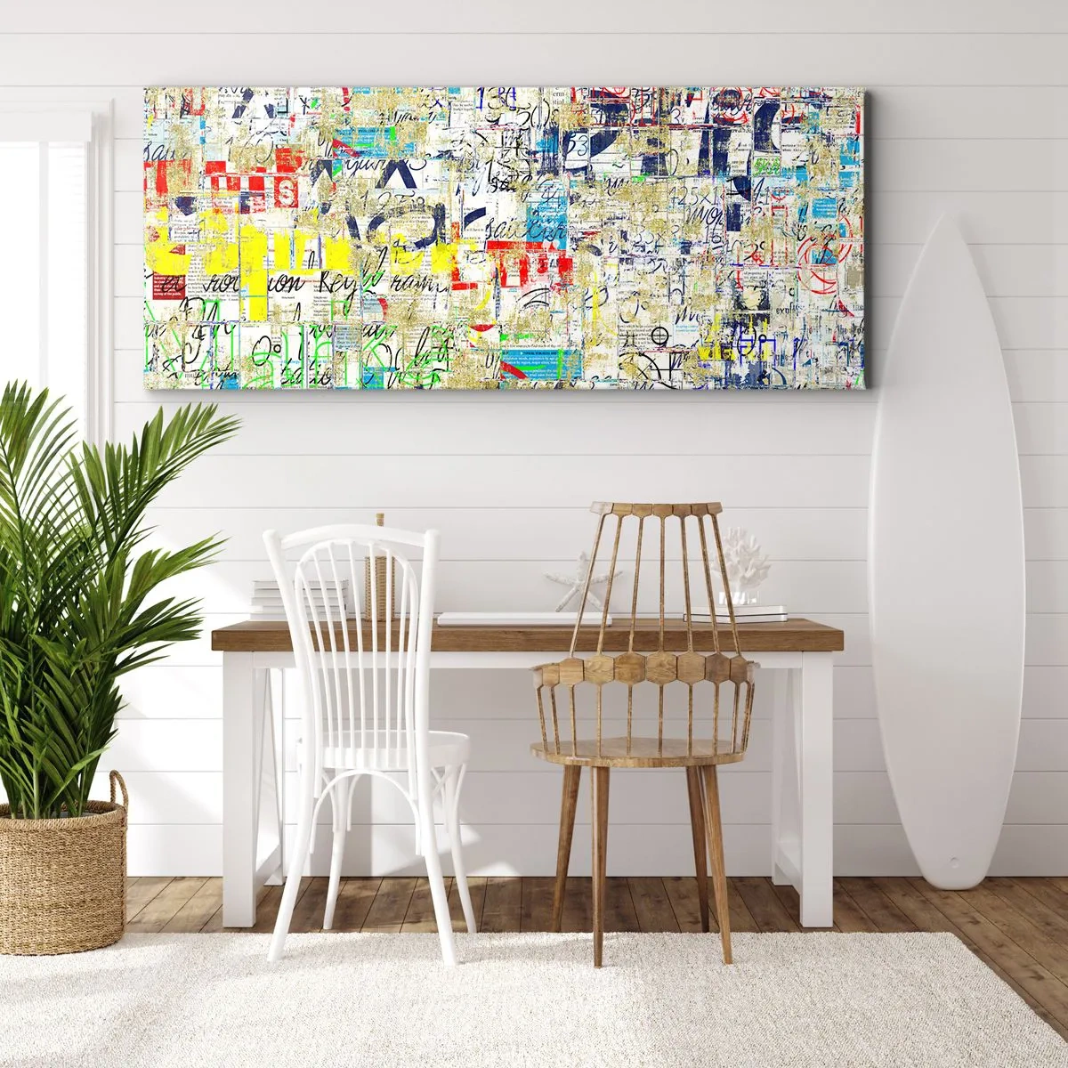 Cuadro sobre lienzo - Impresión de Imagen - Simplemente agradable a la vista - 100x40 cm