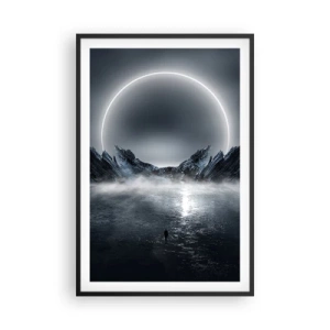 Póster en marco negro - El final del cuento - 61x91 cm