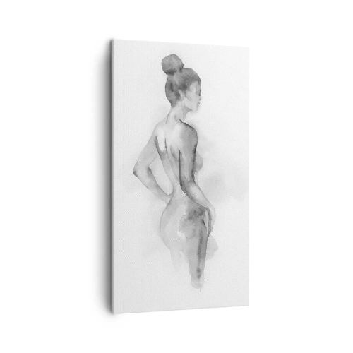 Cuadro sobre lienzo - Impresión de Imagen - Tan hermosa como la pintura - 45x80 cm
