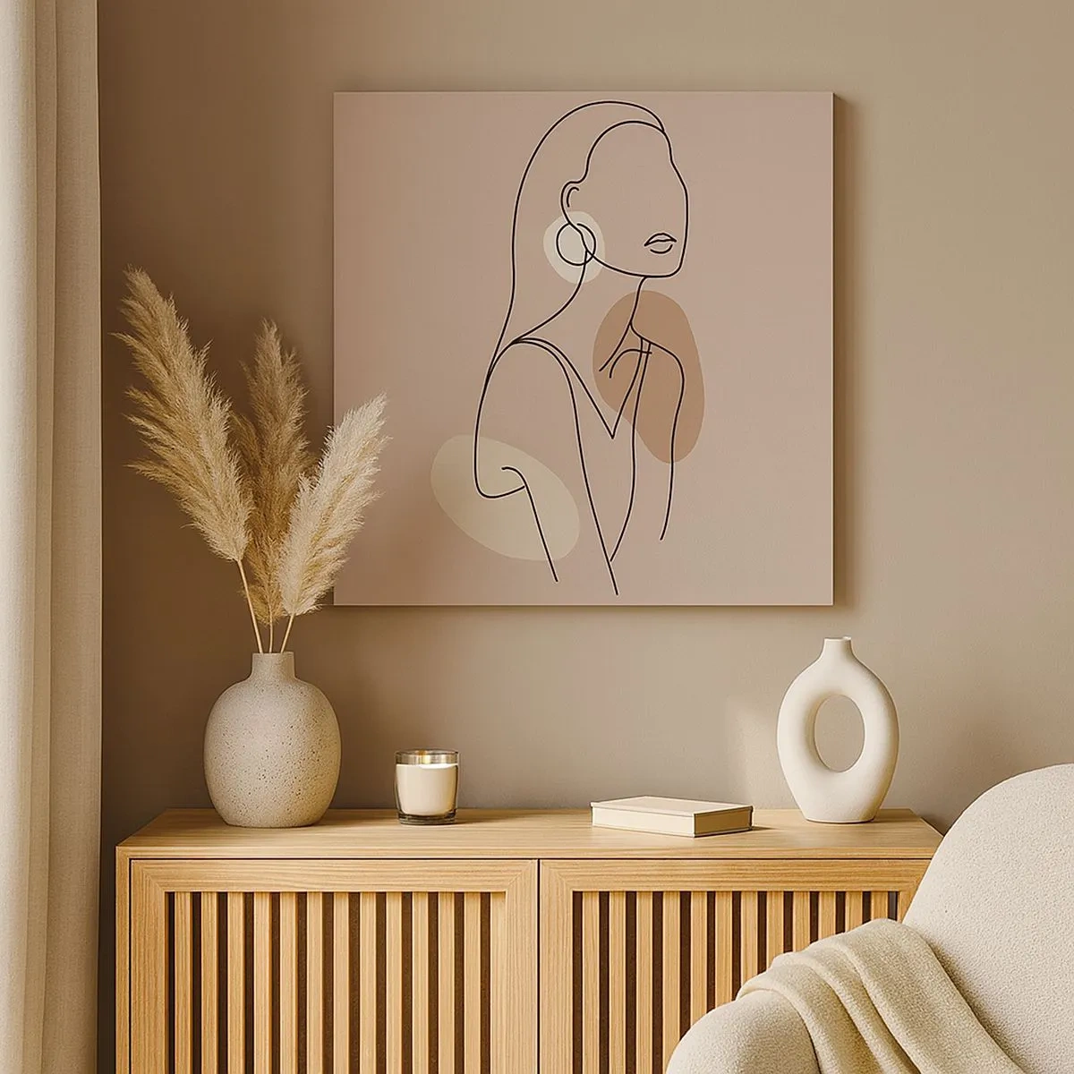 Cuadro sobre lienzo - Impresión de Imagen - Un icono de la inocencia - 30x30 cm