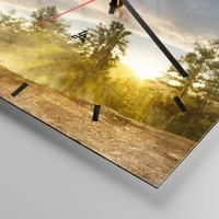 Esfera sin numeración, con rayas