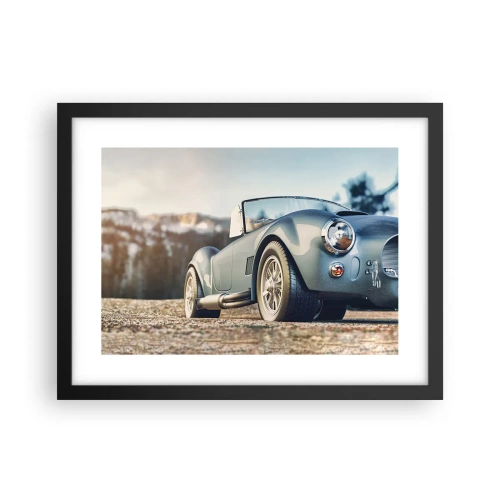 Póster en marco negro - Porque el estilo importa - 40x30 cm