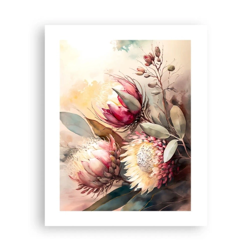 Póster - De perfil y de frente - 40x50 cm