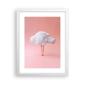 Póster en marco blanco - Dulce promesa - 30x40 cm