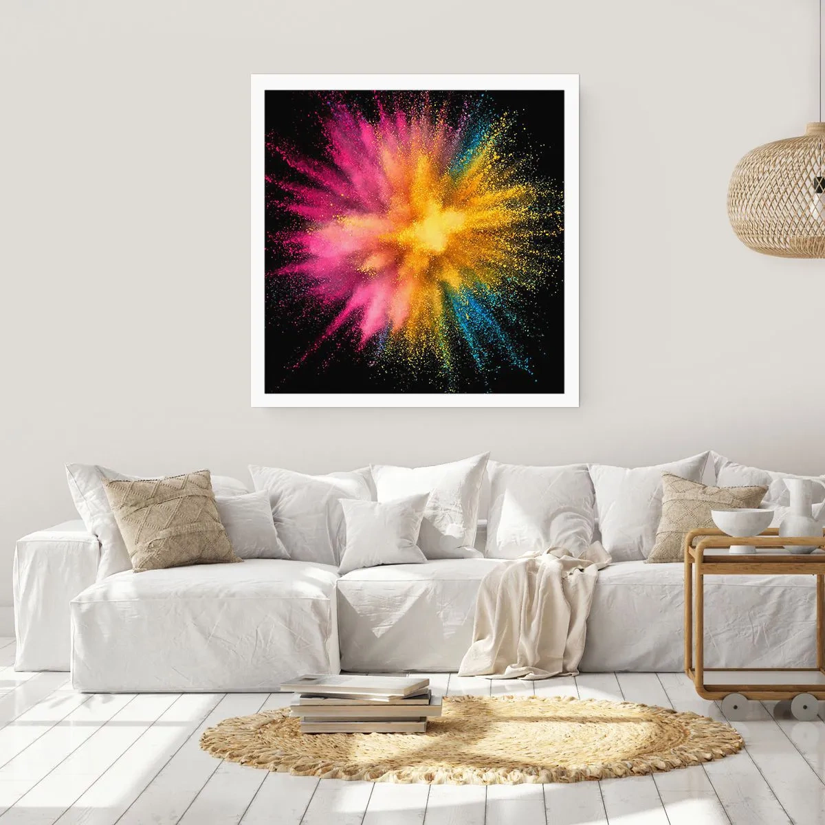 Póster - El nacimiento de los colores - 30x30 cm