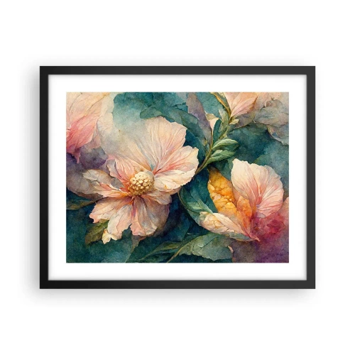 Póster en marco negro - La sutileza misma - 50x40 cm