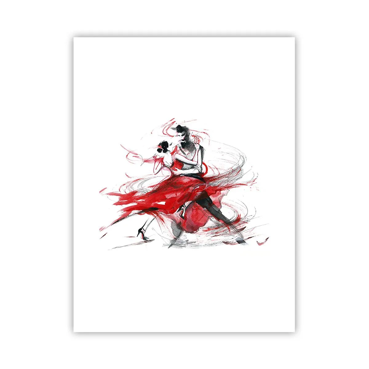 Póster - El tango: el ritmo de la pasión - 30x40 cm