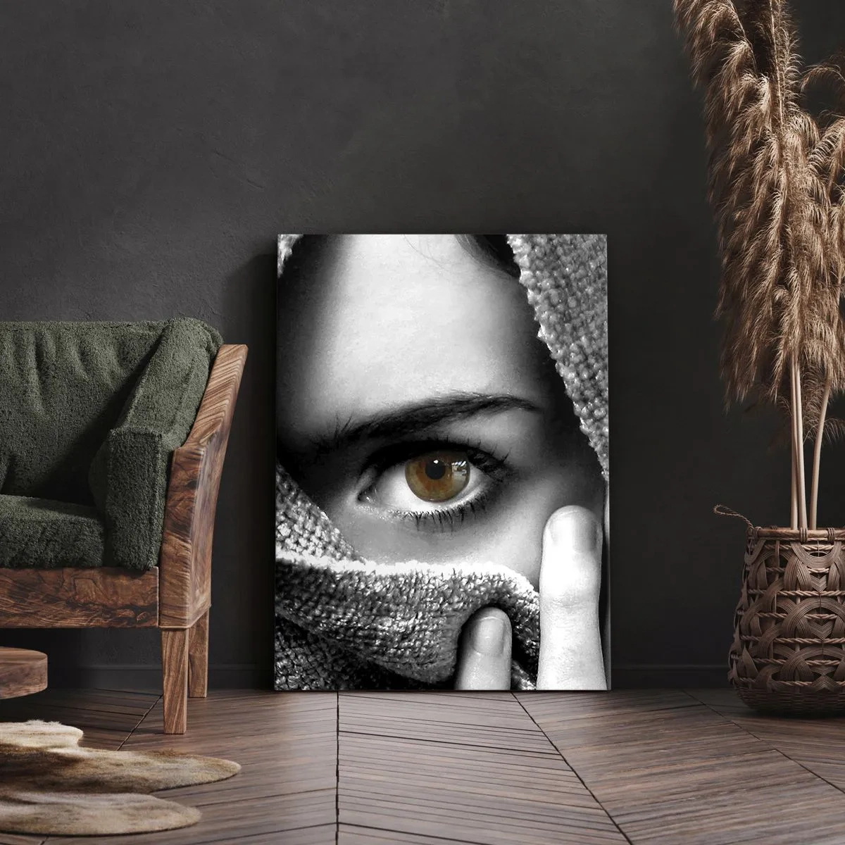 Cuadro sobre lienzo - Impresión de Imagen - Conoce el misterio - 65x120 cm