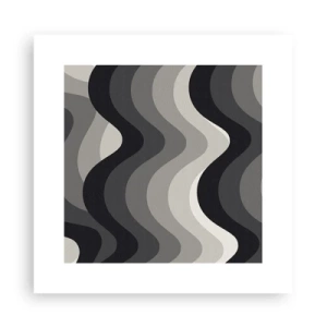 Póster - Ola tras ola - 30x30 cm