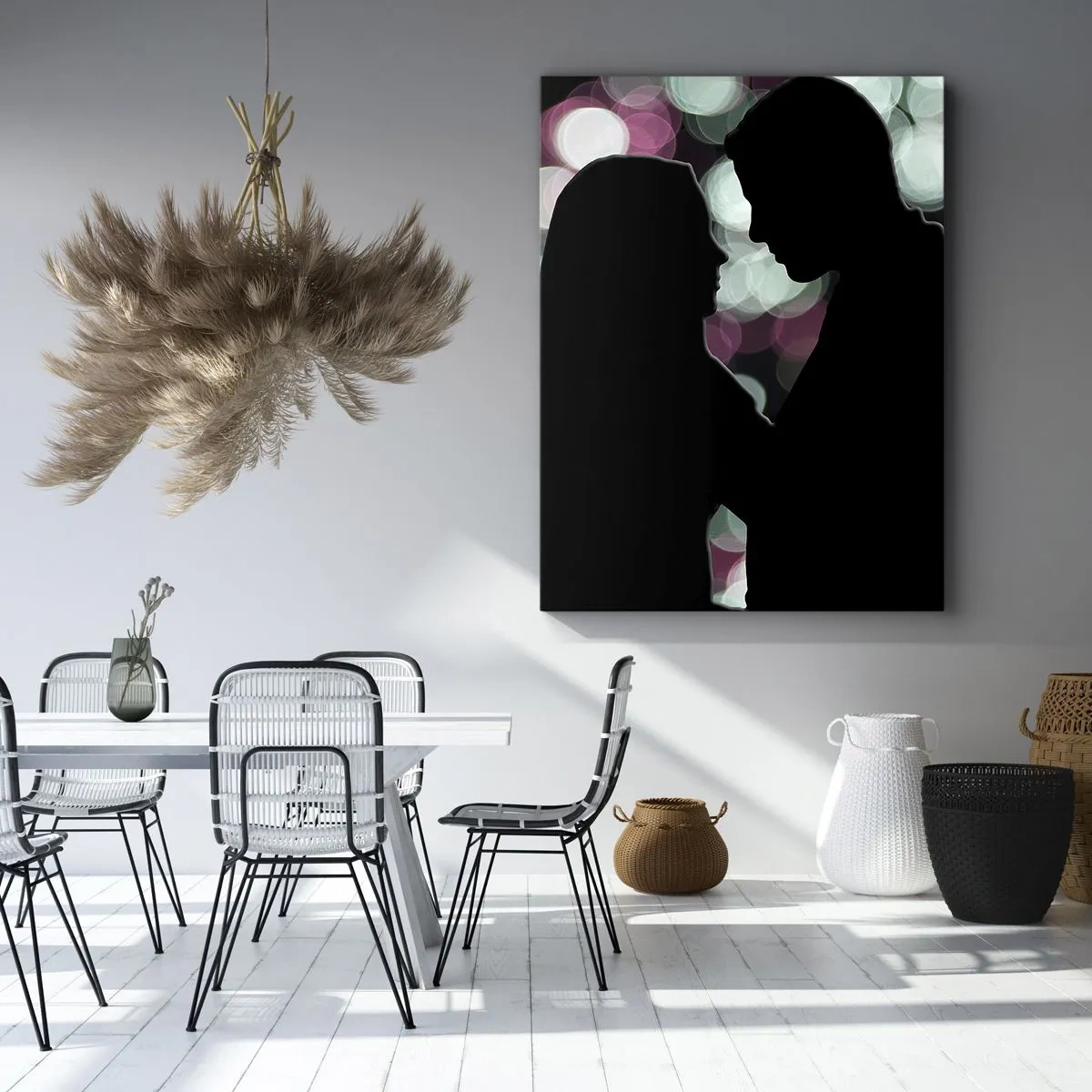 Cuadro sobre lienzo - Impresión de Imagen - ¡Sí! - 45x80 cm