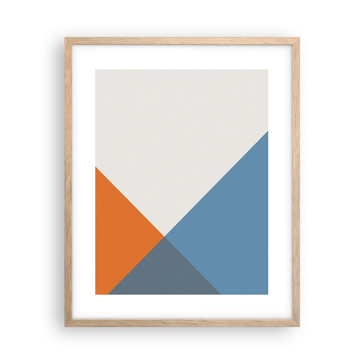 Póster en marco roble claro - Desde el punto de vista de... - 40x50 cm