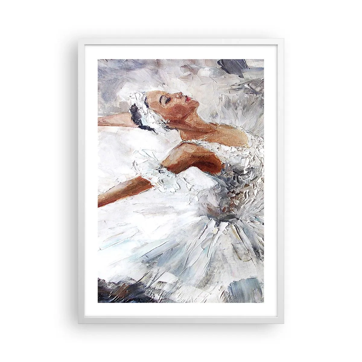 Póster en marco blanco - Suave y ligera - 50x70 cm