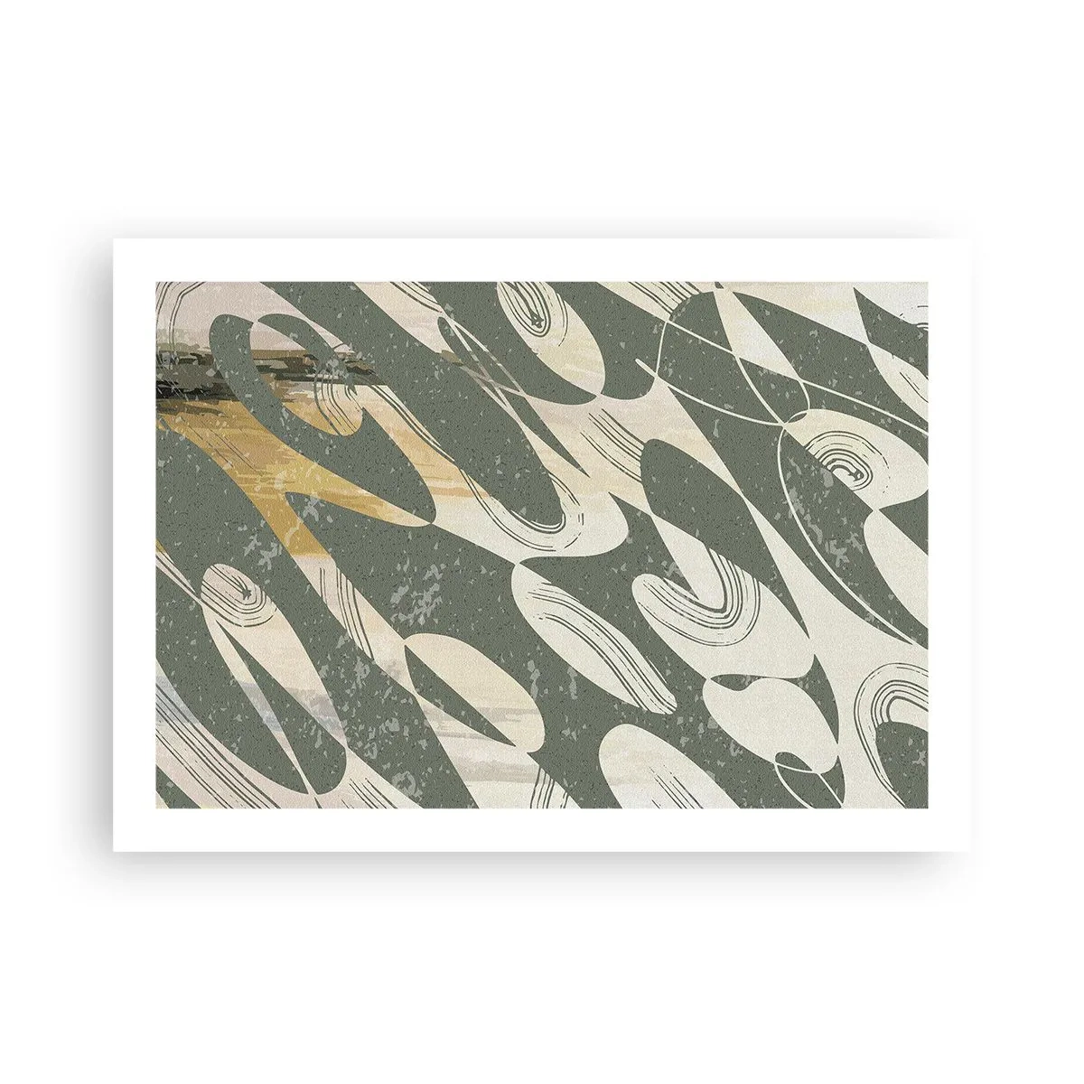 Póster - Abstracción rítmica - 70x50 cm