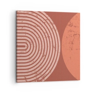 Cuadro sobre lienzo - Impresión de Imagen - Estrecha relación - 60x60 cm