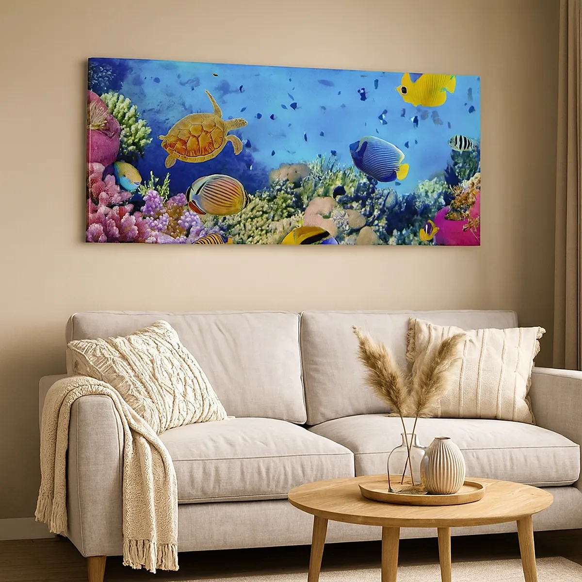 Cuadro sobre lienzo - Impresión de Imagen - Y qué sabemos de la vida... - 30x30 cm