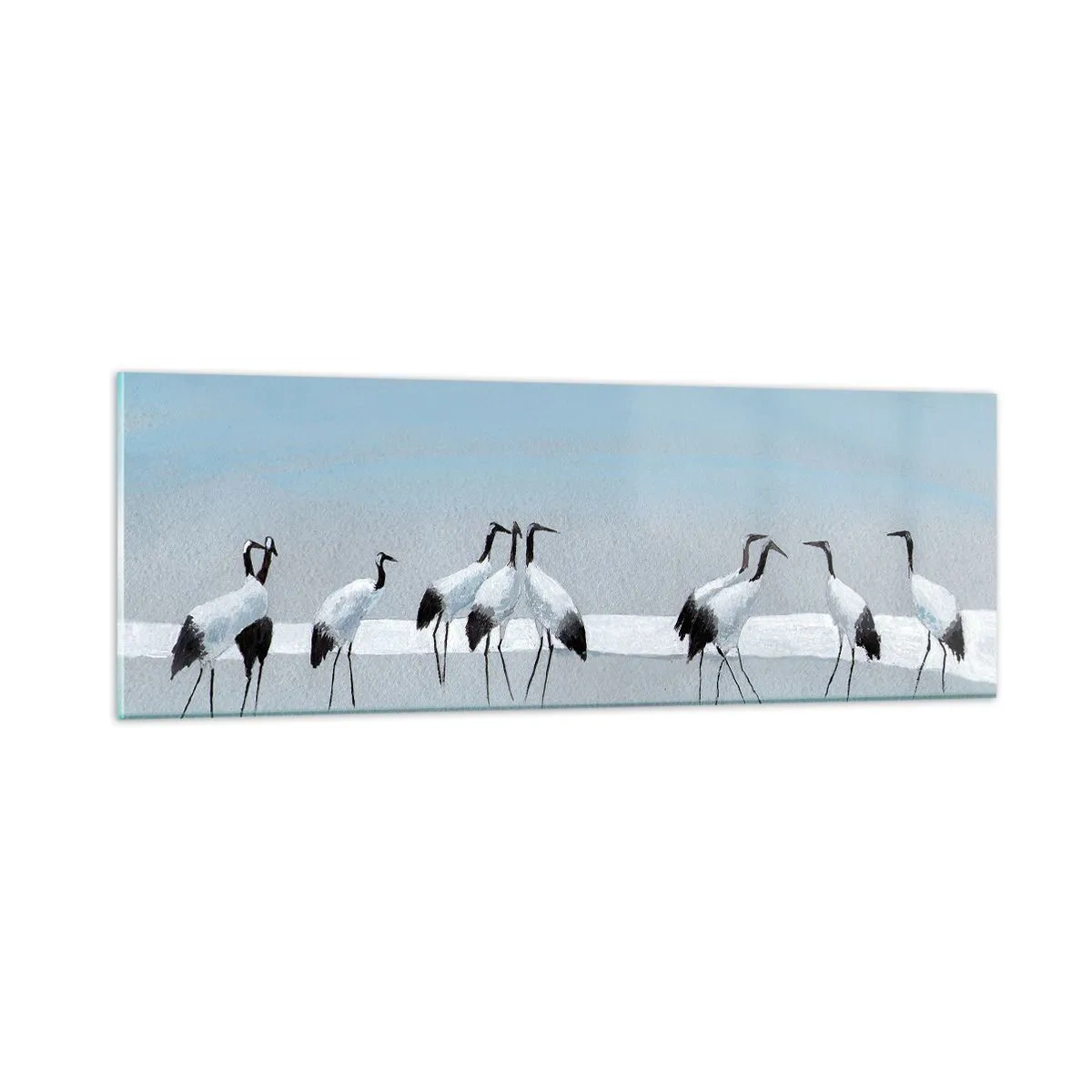 Cuadro sobre vidrio - Impresiones sobre Vidrio - Después de un día caluroso - 90x30 cm