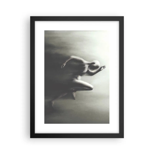 Póster en marco negro - Imparable - 30x40 cm