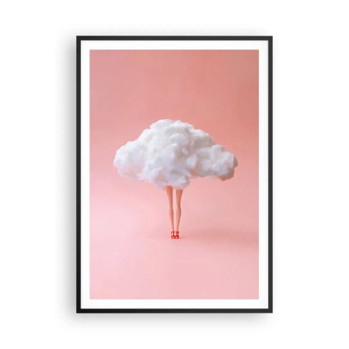 Póster en marco negro - Dulce promesa - 70x100 cm