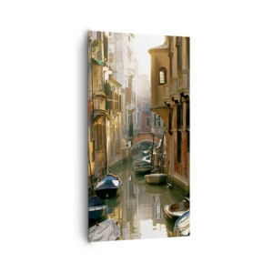 Cuadro sobre lienzo - Impresión de Imagen - En un callejón veneciano - 65x120 cm