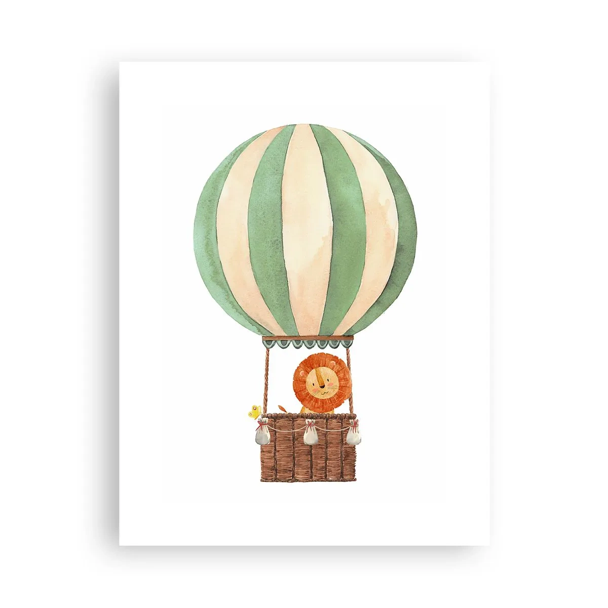 Póster - Los viajes del león - 30x40 cm